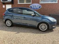 Used Ford C-MAX Titanium 100 HP (73 kW) 2018 Blue MPV