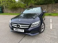 Used Mercedes C220 Executive 170 HP (125 kW) 2016 Blue Sedan