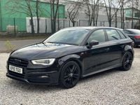 Used Audi A3 Sportback S-Line 150 HP (110 kW) 2015 Black Hatchback