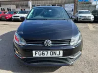 Used VW Polo Edition 90 HP (66 kW) 2017 Black Hatchback