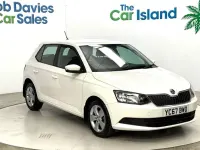 Begagnad Skoda Fabia SE 95 HK (69 kW) 2017 Vit Halvkombi