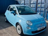 Used Fiat 500 Lounge 2015 Blue Hatchback