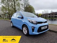 Second-hand Kia Picanto 66 CP (48 kW) 2018 Albastru Hatchback