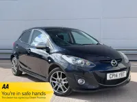 Begagnad Mazda 2 Edition 2014 Svart Halvkombi