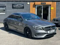 Used Mercedes CLA220 AMG line 177 HP (130 kW) 2016 Grey Coupe
