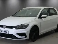 Used VW Golf VII R 300 HP (220 kW) 2019 White Hatchback