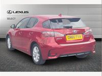 Used Lexus CT200h 136 HP (100 kW) 2016 Red Hatchback