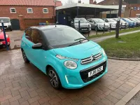 Used Citroën C1 Flair 82 HP (60 kW) 2016 Blue Hatchback