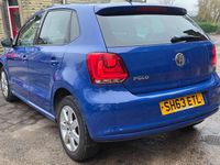 Used VW Polo Edition 60 HP (44 kW) 2013 Blue Hatchback