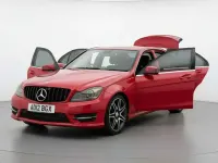 Used Mercedes C220 AMG 2012 Red Sedan