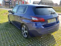Used Peugeot 308 GT-line 130 HP (95 kW) 2016 Blue Hatchback