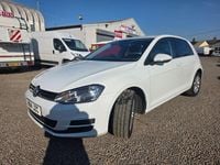 Used VW Golf VII SE 105 HP (77 kW) 2014 White Hatchback