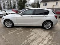Used BMW 118 Sport Line 2014 White Hatchback