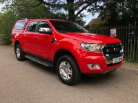 Used Ford Ranger Limited 150 HP (110 kW) 2018 Red Pickup