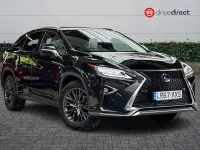 Used Lexus RX450h Sport Line 2017 Black SUV