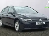 Used VW Golf VIII Life 110 HP (80 kW) 2021 Black Estate