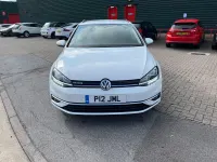 Used VW Golf VII Match 130 HP (95 kW) 2019 White Estate