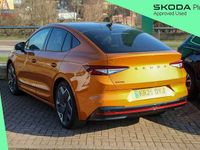 Used Skoda Enyaq iV vRS 250 kW (340 HP) 2025 Phoenix orange metallic SUV