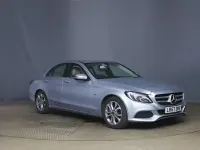 Begagnad Mercedes C350e 2017 Silver Sedan
