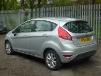 Used Ford Fiesta Zetec 67 HP (49 kW) 2009 Silver Hatchback