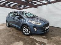 Used Ford Fiesta Zetec 100 HP (73 kW) 2019 Blue Hatchback