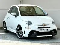 Used Abarth 595 70th Anniversary 165 HP (121 kW) 2020 White Hatchback