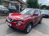 Begagnad Nissan Juke Tekna 2017 Röd SUV