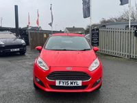 Used Ford Fiesta Zetec 2015 Red Hatchback