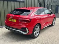 Used Audi Q3 Sportback S-Line 150 HP (110 kW) 2020 Red SUV