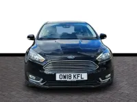 Used Ford Focus Titanium 125 HP (91 kW) 2018 Black Hatchback