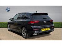 Used VW Golf VIII R-line 150 HP (110 kW) 2022 Black Hatchback
