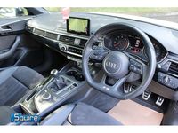 Used Audi A4 Black Edition 150 HP (110 kW) 2019 White Sedan