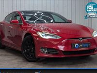 Used Tesla Model S 450 kW (613 HP) 2019 Red Hatchback