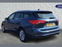 Used Ford Focus Titanium 125 HP (91 kW) 2022 Blue Estate