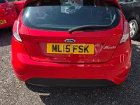 Used Ford Fiesta Zetec 2015 Red Hatchback