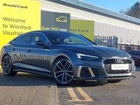Used Audi A5 S-Line 163 HP (119 kW) 2022 Grey Hatchback