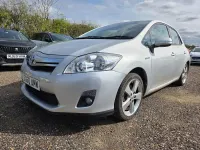 Used Toyota Auris Hybrid 2010 Silver Hatchback