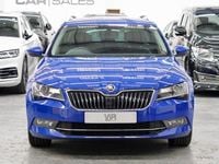 Used Skoda Superb SE L Executive 150 HP (110 kW) 2018 Blue Estate