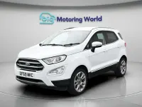 Begagnad Ford Ecosport Titanium 123 HK (90 kW) 2019 Vit SUV