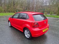Used VW Polo Match 2016 Red Hatchback