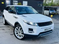 Begagnad Land Rover Range Rover evoque Pure 2012 Vit SUV