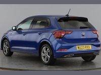 Used VW Polo R-line 95 HP (69 kW) 2023 Blue Hatchback