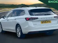 Second-hand Skoda Superb SE Technology 150 CP (110 kW) 2025 Alb Break