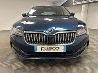 Used Skoda Superb SE Technology 150 HP (110 kW) 2021 Blue Hatchback