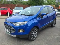Used Ford Ecosport Titanium 95 HP (69 kW) 2016 Blue SUV