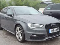 Used Audi A3 S-Line 2014 Grey Hatchback