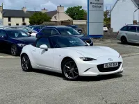 Used Mazda MX5 Inclusive 160 HP (117 kW) 2016 White Cabriolet
