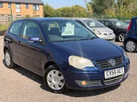 Used VW Polo S 64 HP (47 kW) 2006 Blue Hatchback