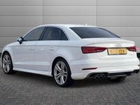 Used Audi A3 S-Line 150 HP (110 kW) 2017 White Sedan