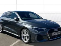Używany Audi A3 S-Line 110 KM (80 kW) 2023 Szary Sedan/Limuzyna